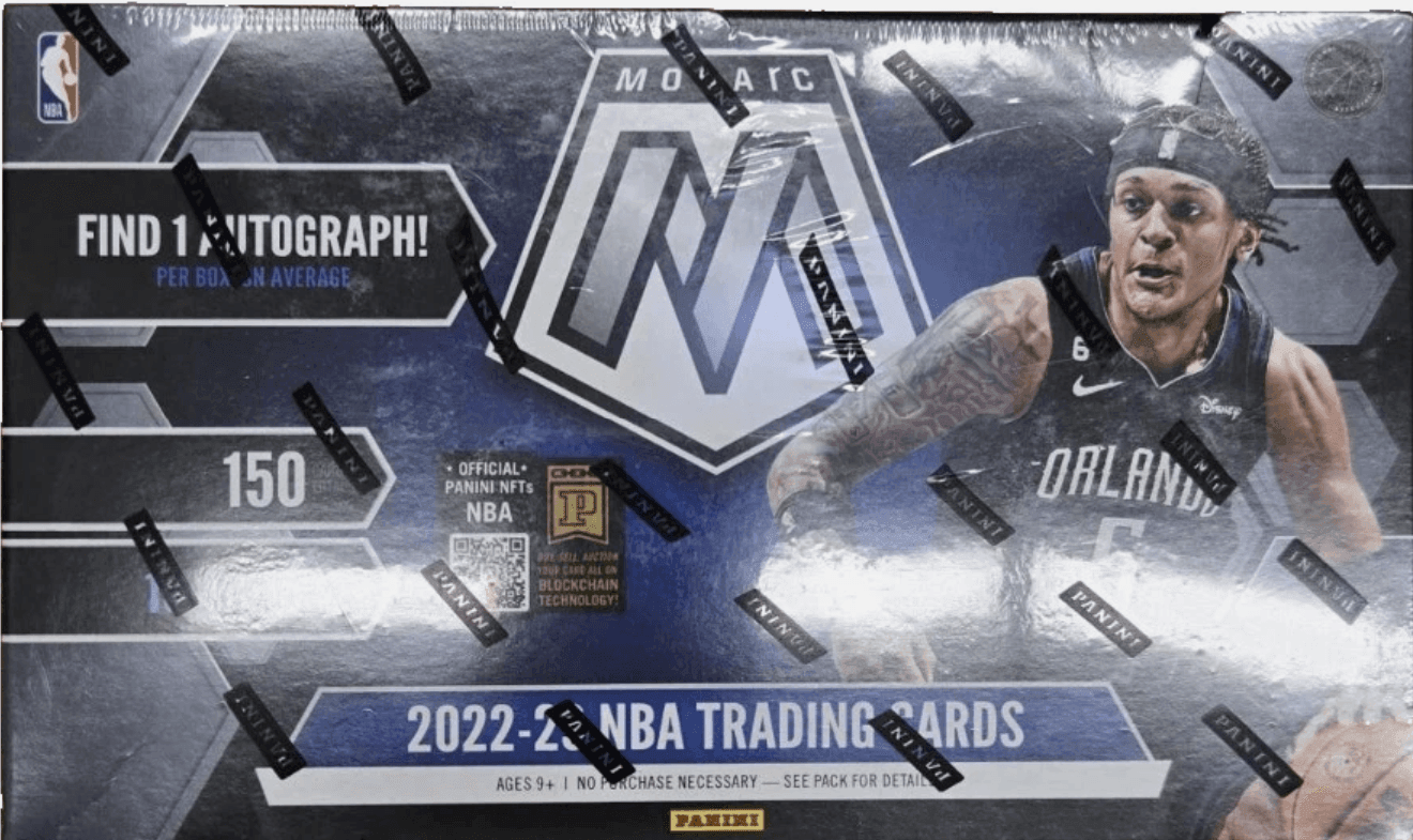 2022-23 PANINI MOSAIC BASKETBALL NBA HOBBY 12-BOX CASE