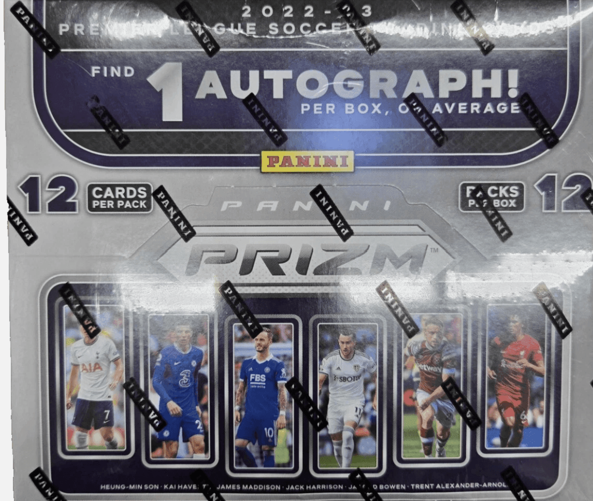 2022-23 Panini Prizm EPL Premier League Soccer Factory Sealed Hobby Box